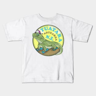 Tuatara New Zealand Kids T-Shirt